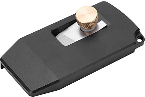 Woodworking Edge Trimmer Banding Planer, High‑Hardness Blade, Aluminum Alloy Body, PVC, ABS, Melamine Veneer, for Edge Banding Thickness, Straight Type Board