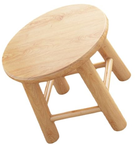 Garneck Kleiner Hocker Für Kinder Schuhhocker Aus Holz Für Den Eingangsbereich Kinderhocker Zum Sitzen Mini-tritthocker Kleinkinderbank Badezimmerhocker Kurzer Hocker