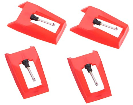 Toyvian 4pezzi Puntine Per Giradischi Accessori Compatibili La Maggior Parte Dei Grammofoni Per Riproduzione Di Dischi in Vinile
