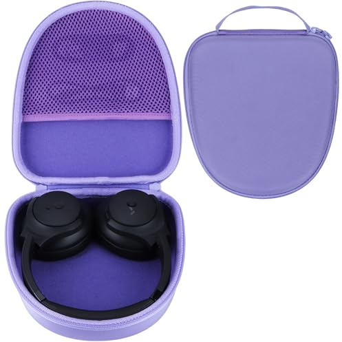 RIYADAone Hard Case Compatible Q20i/Q45/Q20+/Q30/Q20 Headphones | EVA Nylon hard case, splash-proof, dust-proof, easy to carry, traveling, protective
