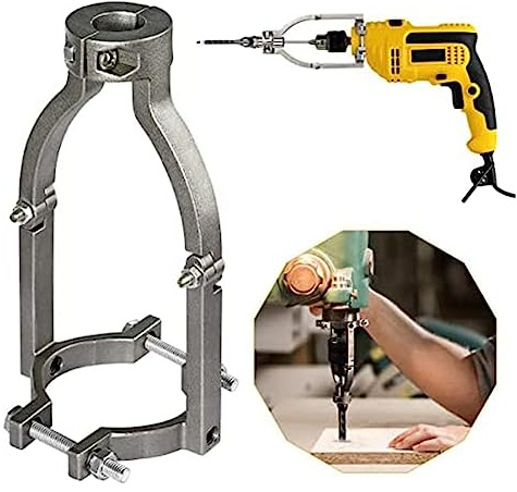 Mortising Attachment for Drill Press - Square Hole Drill Bit Adapter for Efficient Installation and Disassembly - Compatible with Most Drill Machines