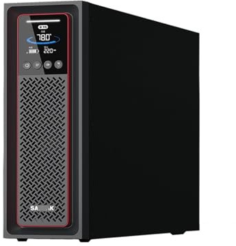 AMEHRU Alimentation sans Interruption C2KS UPS 2 kVA 2000 W for Serveur avec autonomie prolongée de 4 Heures