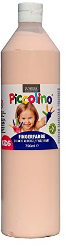 PICCOLINO Fingerfarbe Fingermalfarbe hautfarben 750 ml große Flasche