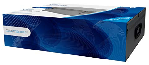 MediaRange Media Storage case for 1.000 Discs, Aluminum Look, with Hanging Sleeves, Silver