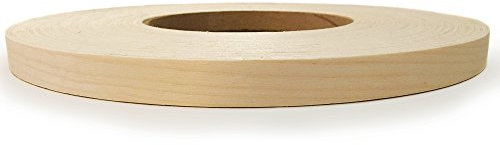 Placage en bois d'érable Edgebanding automatique 7/20,3 cm X 500 'Roll – sans colle
