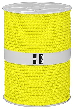 Hummelt Rope Universalseil Polypropylenseil 6mm 100m gelb auf Rolle