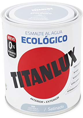 TITANLUX 01T050934 Esmalte, Gris Perla, 750 ml