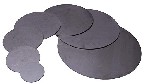 Disco in ferro flangia taglio laser spessore 3 mm disponibili in diverse misure (Diametro cm 40)
