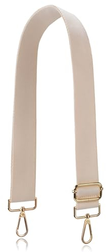 Allzedream - Correa de repuesto suave y ajustable para bolso cruzado, Albaricoque, M, Elegante