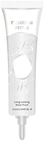 Kybbe Apprêts Fard À Paupières Longue Durée Imperméable Longue Durée Liquide Sans plis Porter Glitter Lisse Fard À Paupières Primer Crème Cosmétique Pour Maquillage De Base Des Yeux 15ml