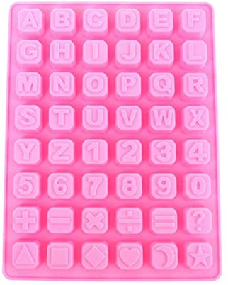 Silicone Alphabet Mould, Letter Blocks Non-stick Chocolate Moulds, Baking Mold, Handmade Wax Resin Moulds, Diy Cake Topper Gummy Sugarpaste Candy Wax Melts Decoration