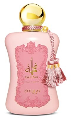 Zimaya Fatima Pink Extrait de Parfum for Women, 3.4 Ounce