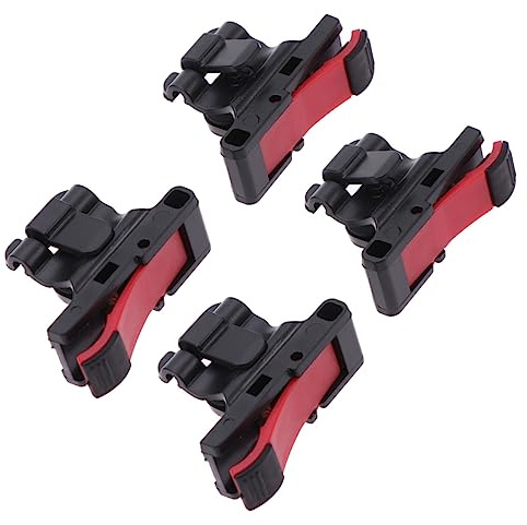 Angoily Mobiles Gamecontroller und Zielschlüssel Abs Metall Material 4 Stück mit Telefontasten Kompakter Gaming Trigger und Verbesserte Steuerung für Mobile Spiele