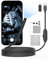 Telecamera per Endoscopio con luce,Telecamera per Endoscopio 1920P HD,Telecamera per ispezione 5m con 8 luci LED, nessuna WLAN richiesta,Ip67Impermeabile per smartphone Android e iOS,iPad, Samsung