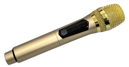 Mikrofon, Mikrofon för Sångmikrofon med LED-skärm Dynamisk Sångmikrofon för 1 30Hz Till 20KHz (BRRNOOu54hw93k2q-12)