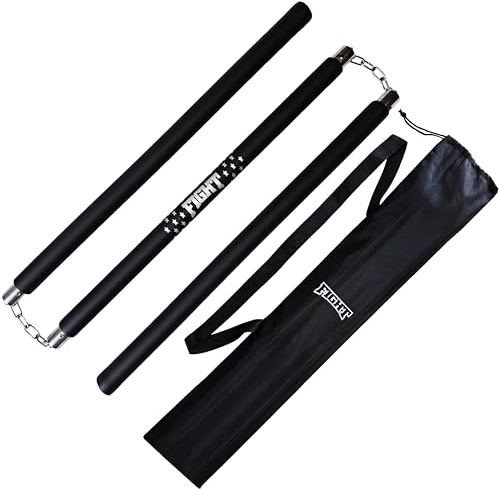 Foam Padded Three Section Bo Staff (Black)