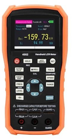 Compteur LCR, Multimètre LCR portable, pont numérique, capacité, inductance, résistance, testeur, étalonnage ESR avec super condensateur USB,Outils de test(4082 Bridge Meter)