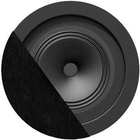 Audac CENA506/B Enceinte encastrable ronde 1 x 5 10 W/8 Ohm 100 V (6 W/3 W) Noir