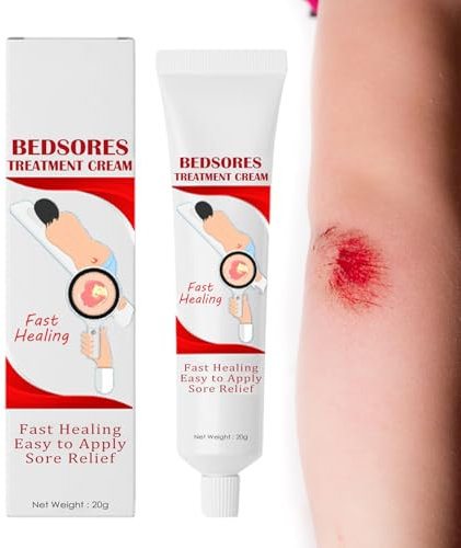 Crema Per La Cura Delle Ferite Da Decubito - 20g Unguento Per Piaghe Da Decubito Per Una Guarigione Rapida, Unguento Per Il Decubito, Crema Per La Cura Del Decubito, Sollievo Dal Decubito