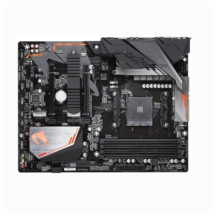 Carte mère Carte mère Fit for Gigabyte GA B450 AORUS Elite Socket AM4 DDR4 Carte de Bureau M.2 NVMe PCI-E X16 3.0