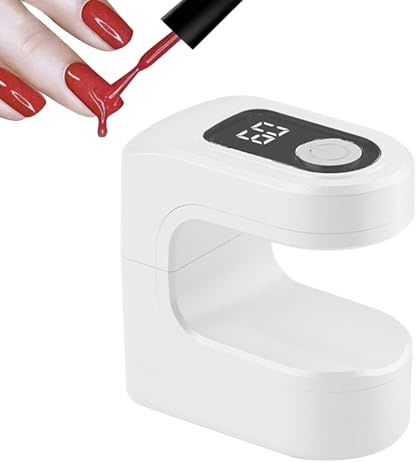Lampada LED per Unghie Luce LED portatile per unghie con 2 modalità timer | Lampada polimerizzazione gel Per Manicure Pedicure Salone Casa Ragazze Donne Pratica Viaggio