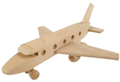 Generisch Privatjet, Spielzeug-Flugzeug aus Holz