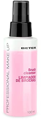 Beter - Make-up-Pinselreiniger , Pinsel-Reinigung. Kosmetikpinsel Reiniger. Professionelles Liquid zum Reinigen von Make-up. Frei von Alkohol, Kosmetik Pinselreinigung