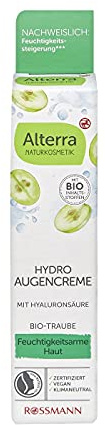 Alterra Hydro Augencreme Bio-Traube & Bio-Weisser Tee, 15 ml
