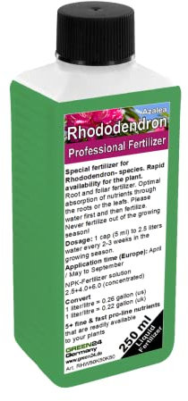 GREEN24 Engrais Rhododendron Azaleas, engrais liquide premium de la gamme professionnelle 250ml