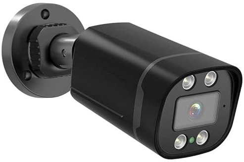 Hiseeu HD 5MP Analog/AHD/CVI/XVI 2560 TVL Wired Security Camera Outdoor for 5MP Analog Surveillance Dvr Kits, IP 66 Waterproof, Clear Night Vision up to 60ft, Remote Access