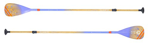 AZTRON Phase 2.0 Bamboo Carbon Paddel 2-teilig, SUP Paddel, Stechpaddel, Touring Paddel