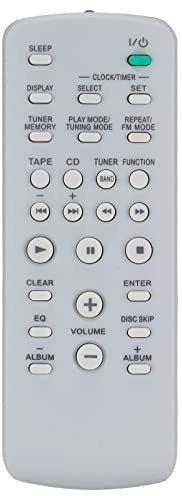 KAKAKE Télécommande, télécommande Universelle Durable de Remplacement pour pour système CD HiFi