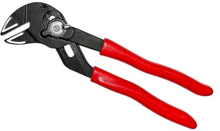 Machoman Verstellbarer Zangenschlüssel 10 Zoll für Sanitär und Mechanik | Für empfindliche Oberflächen, Armaturen Sanitär Heizung, ergonomischer Griff, Werkstatt