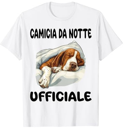 Bracco Italiano - Pigiama da notte ufficiale per cani Maglietta