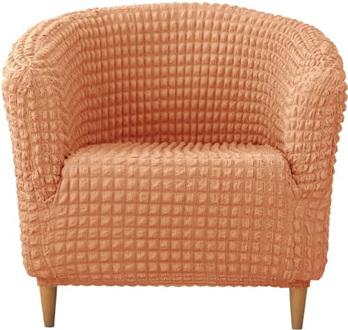 moismk Sesselschoner Elastisch Sesselüberwurf,Universal Sofabezug für Einzelsofa Ausziehbar Elastisch Sessel Sesselbezug mit Armlehnen für Cafe Stuhl Clubsessel Loungesessel Cocktailsessel(Color 10)