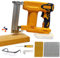 Pistola de clavos inalámbrica de 18 GA para batería Dewalt de 20 V, grapadora eléctrica 2 en 1 con 1000 clavos y 500 grapas para carpintería de madera