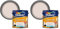 Dulux 403201 Easycare Washable & Tough Matt Emulsion Paint For Walls And Ceilings - Blush Pink 2.5L (Pack of 2)