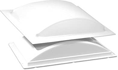 BriRus K1422WLP White Low Profile Single Pane Exterior Skylight Kit