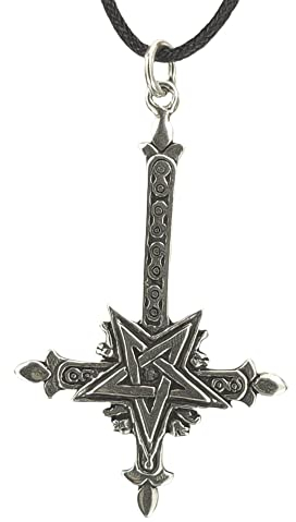 Kiss of Leather Kreuz Anhänger aus 925 Sterling Silber Nr. 133