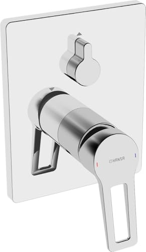 Hansa 89849085 Fertigmontageset / Einhand-Wannen-Batterie HANSATWIST | schrom