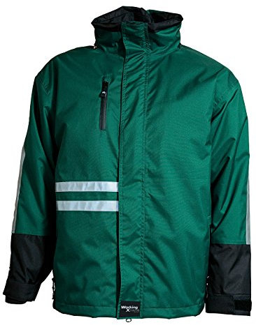 Elka Jacke mit abnehmbaren Futter Working Xtreme 5XL Grün/Schwarz