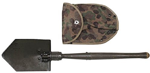 Armeeverkauf Orig. Österr. Klappspaten mit Hülle Schaufel mit Tasche Spaten K4 tarn