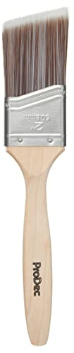 ProDec 50 mm - Professioneller synthetischer Pinsel, Langer Stiel von Premier Trade, Kantenstreicharbeiten an scharfen Kanten, Dispersions-, Glanz- und Satinfarben auf Wänden, Decken, Holz und Metall