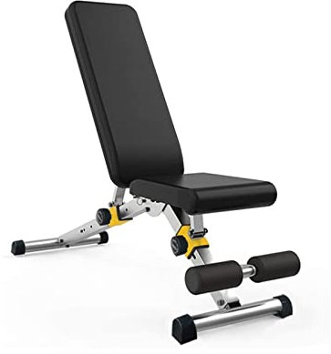 Hantelbank, verstellbare Hantelbank, Hantelbank für Zuhause/Fitnessstudio, Fitnessgeräte/Rückenbrett/zusammenklappbare Bauchmuskulatur