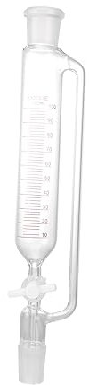 COSMEVIVI Imbuto Separatore Vetro Borosilicato Rubinetto Attrezzatura Per Laboratorio Per Esperimenti Scientifici e Didattici Alta Trasparenza e Stabilità