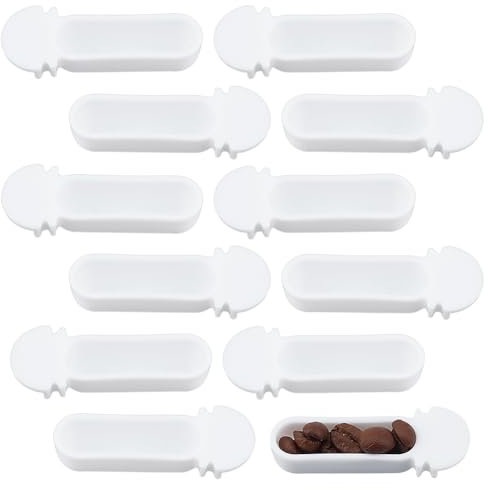 DELORIGIN 20pcs Bird Food Cup Plastic Hanging Food Feeder Bowl Pet Birds Feeder Dish Water Feeding Cups for Parrots Budgie Cockatiel Poultry Pigeon Quail Canary Finch Small Size Bird Cages Feeder