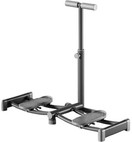 Skitrainer-Trainingsgerät, Innenschenkel-Trainingsgerät - Beckenbodenmuskel-Trainingsgerät für Frauen - Zusammenklappbares Gleitschienen-Hüfttrainingsgerät für Wohnzimmer, Fitnessstudio, Schlafzimmer,