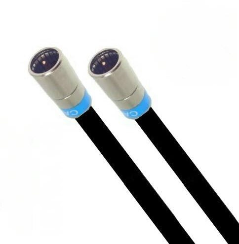 AC-Sat-Corner Vodafon Station Router Netzwerk Anschlusskabel Deluxe Premium Kabel 8K HQ Qualität Cabelcon Schnellstecker 20 Meter Schwarz