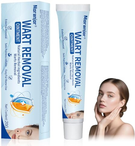 20g Wart-Removal Cream, Verruca Removal, Skin Wart Remover, Wart Remover, Skin-Tag-Remover-Kit, Mole Removal for Body and Hand