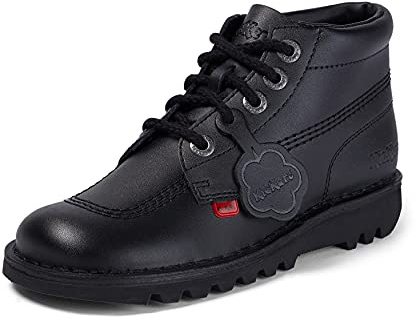 Kick Hi Classic Ankle Boots, Black, 5 UK